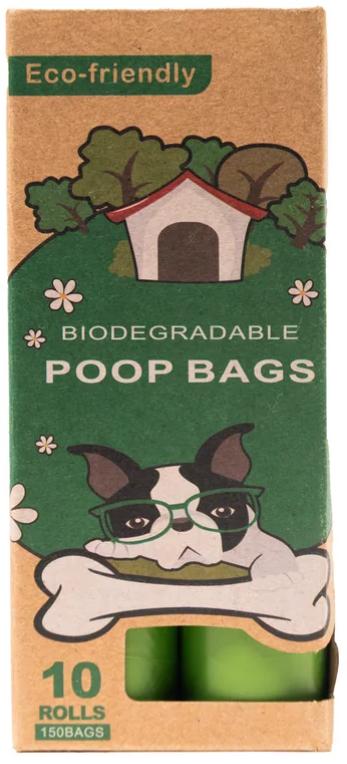 Biodegradable Dog Poo Bags - Eco-Friendly & Compostable | 900 Bags - 60 Rolls