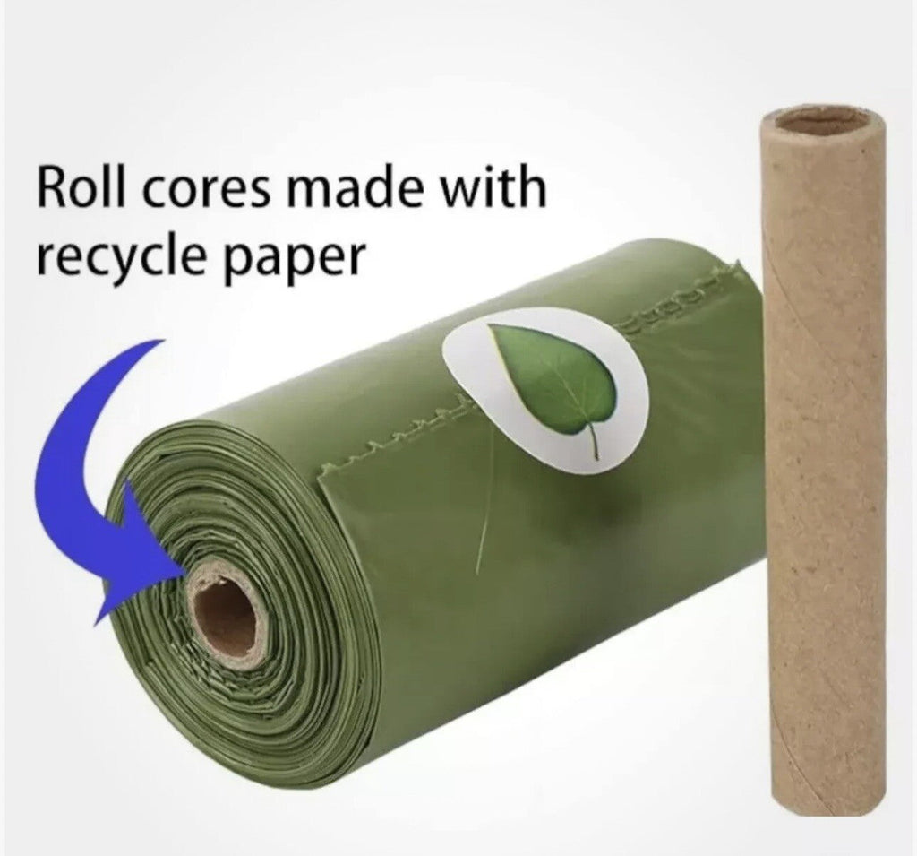Biodegradable Dog Poo Bags - Eco-Friendly & Compostable | 900 Bags - 60 Rolls
