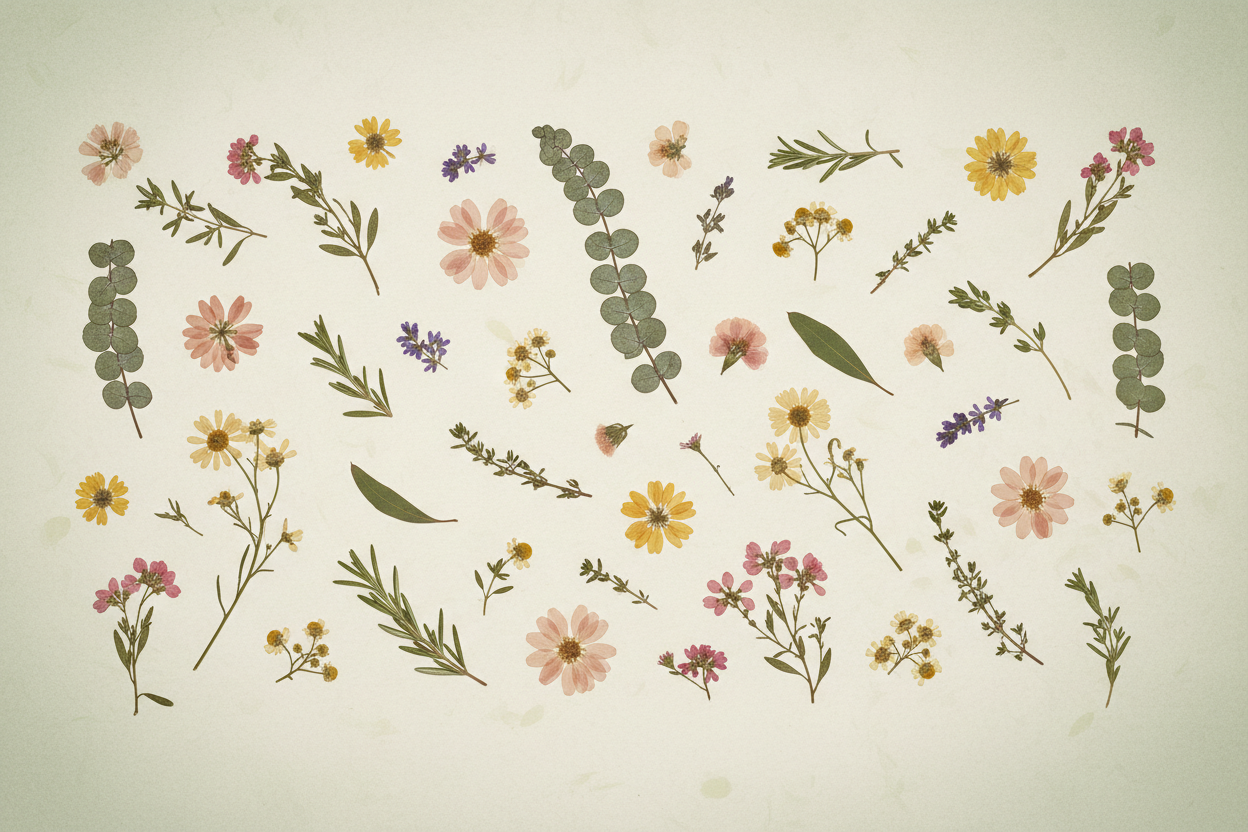 Light Botanical Background
