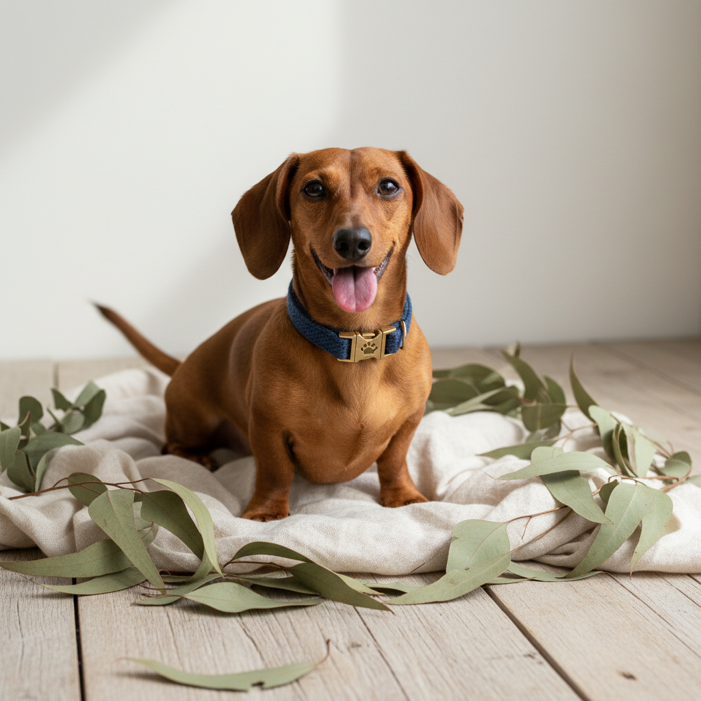 Miniature Dachshund - Ink Blue Collar
