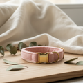 Organic Hemp Dog Collar - Pretty in Pink