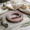 Organic Hemp Dog Lead - Pretty in Pink