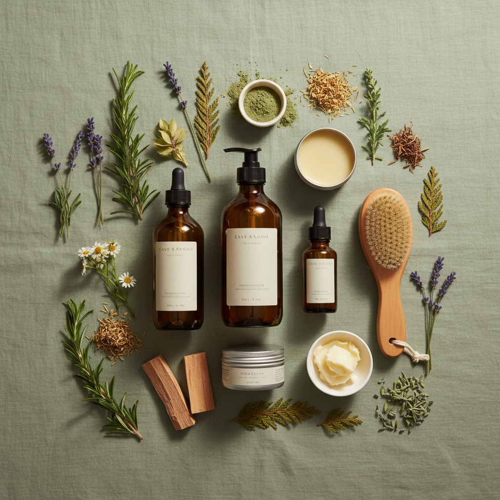 Pamper Pack Flat Lay