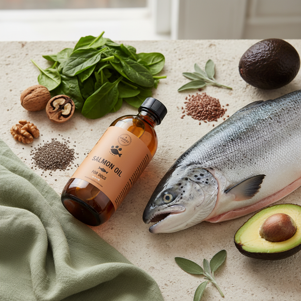 Salmon Oil Product Shot